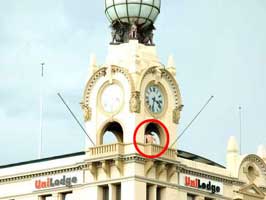 Clock Tower Sydney Uni Ledge